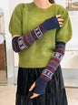 New Fashion Casual Keep Warm Printed Arm Warmers Accessories-Homeundewear