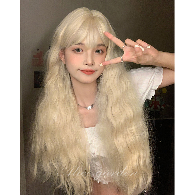 Free Shipping For Hivava Casual Series Natural Wavy Blonde Long Wig