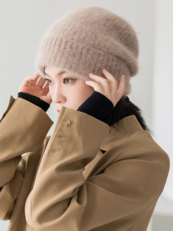 New Fashion Casual Keep Warm Solid Color Hats&Caps-Homeundewear