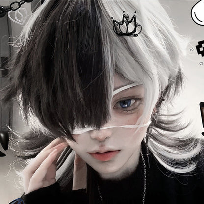 Free Shipping For Hivava Monochrome Ouji Wig