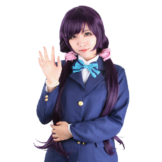 Free Shipping For Hivava [Love Live] Nozomi Tojo Cosplay Wig 100cm