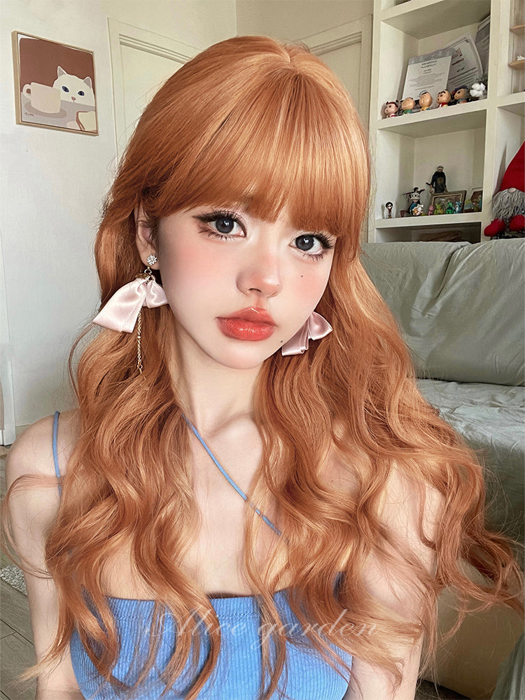 Free Shipping For Hivava Casual Series Natural Orange Curly Wig