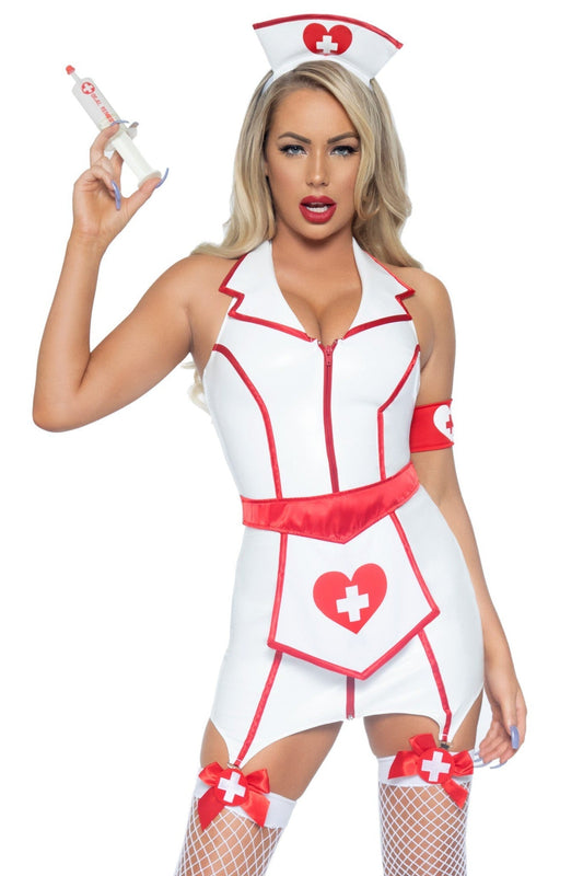 Free Shipping For 4 Piece Er Hottie Costume Set