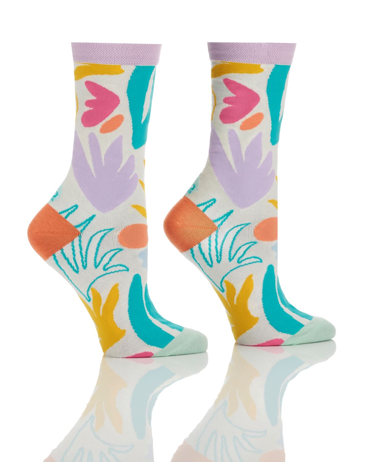 Free Shipping For Women's Crew Sock -Abstract Nature