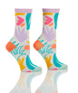 Free Shipping For Women's Crew Sock -Abstract Nature