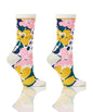 Free Shipping For Women's Crew Sock Bold Blossoms