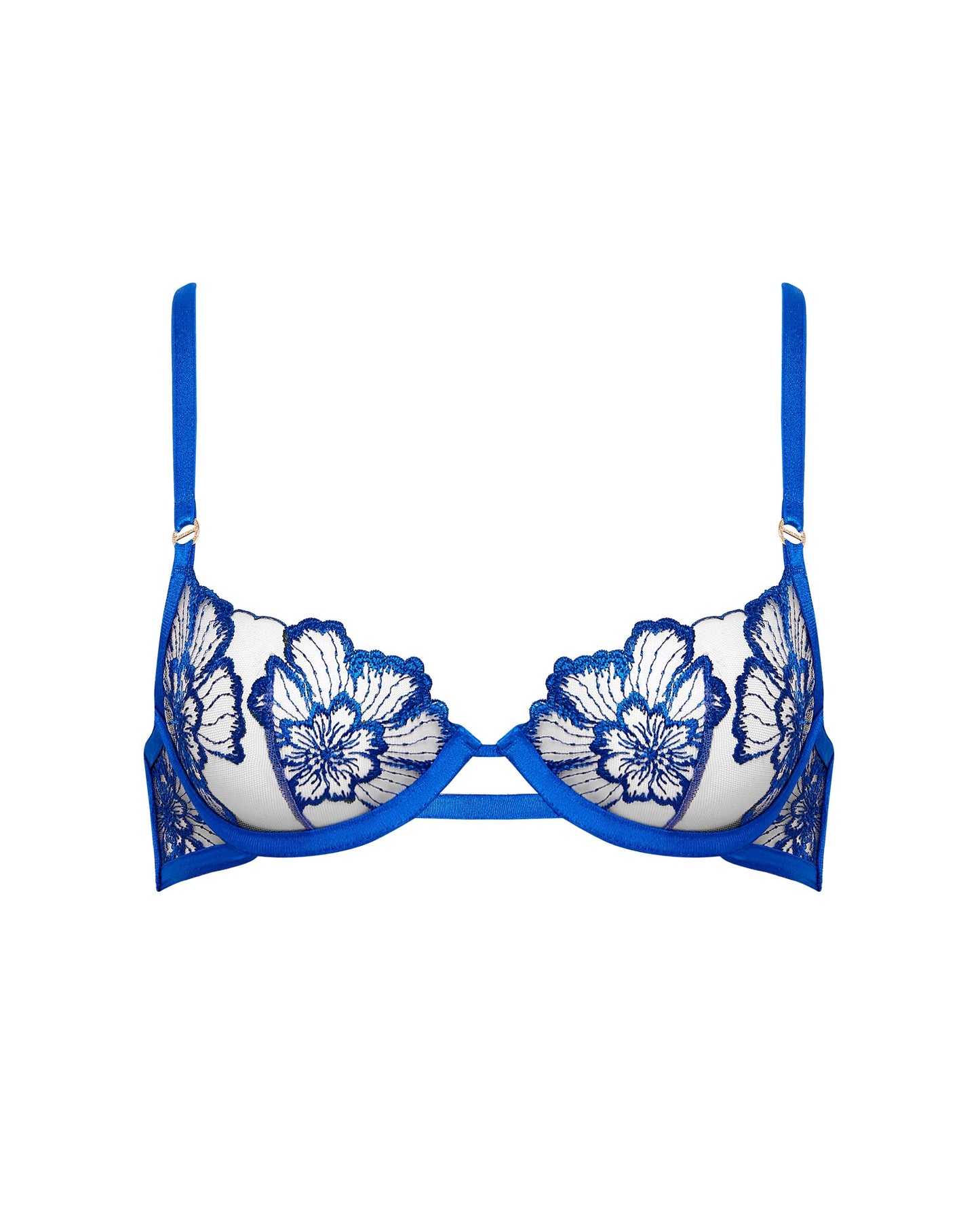 Catalina Wired Bra Egyptian Blue/Sheer