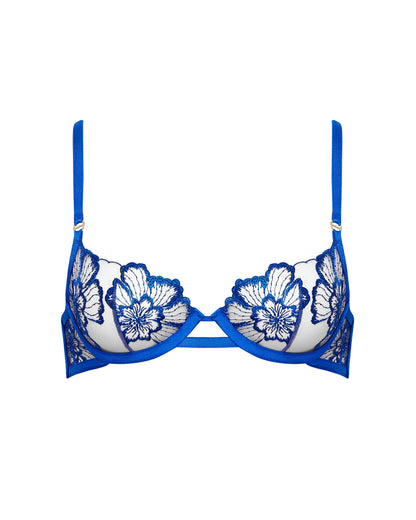 Catalina Wired Bra Egyptian Blue/Sheer