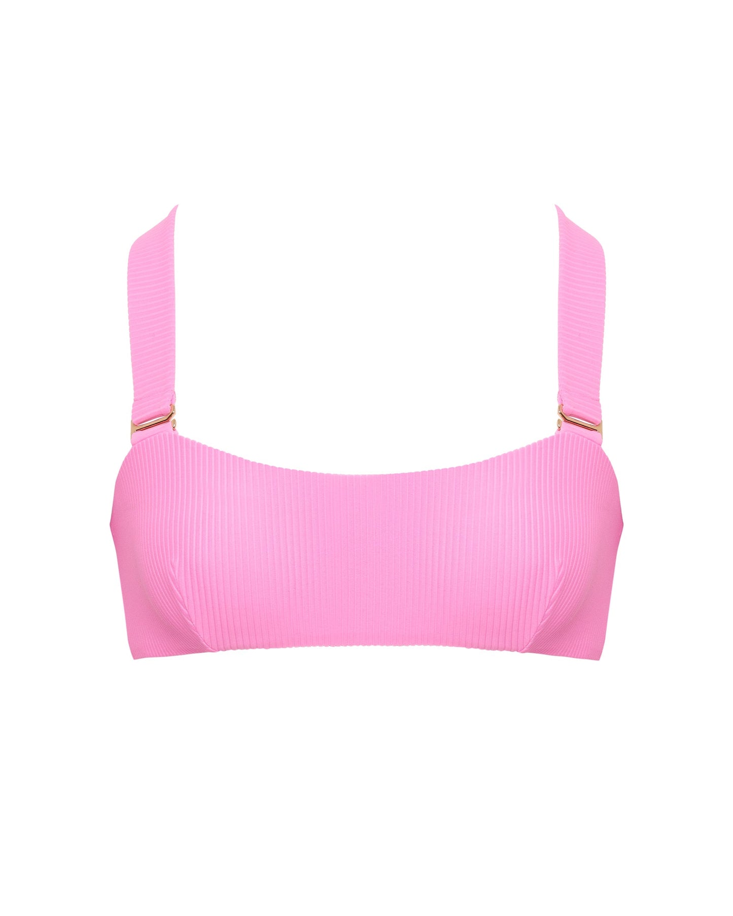 Lucerne Bandeau Bikini Top Pink 