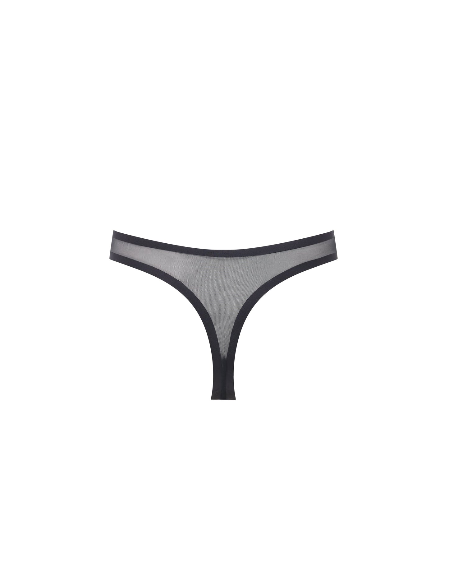 Naomi High-Waist Thong Black