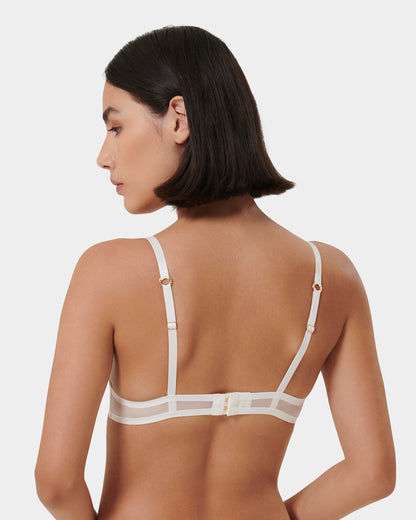 Naomi Wired Bra White