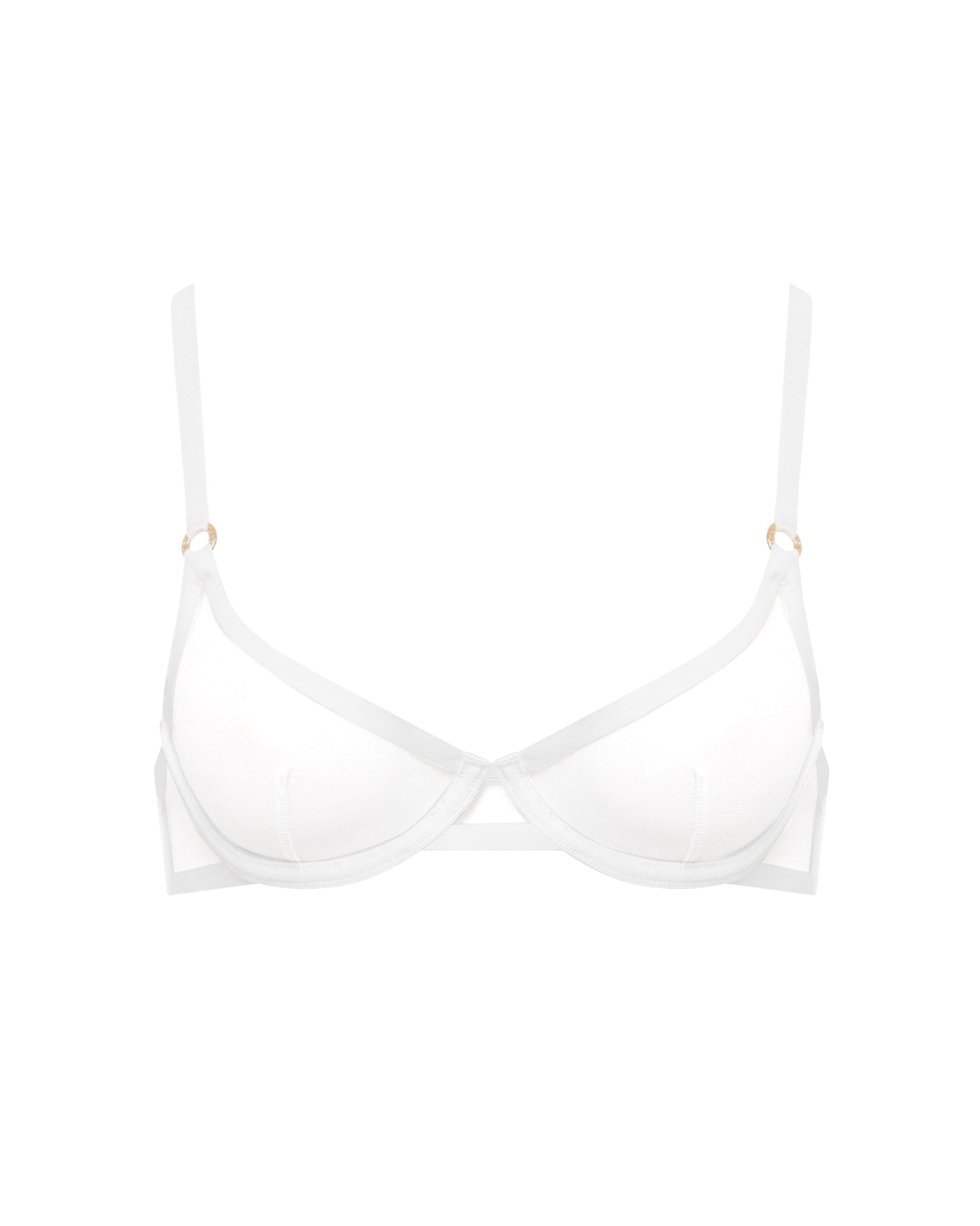 Naomi Wired Bra White