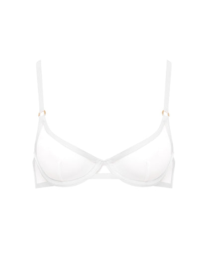 Naomi Wired Bra White