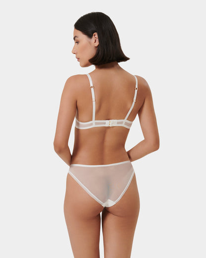 Naomi Wired Bra White