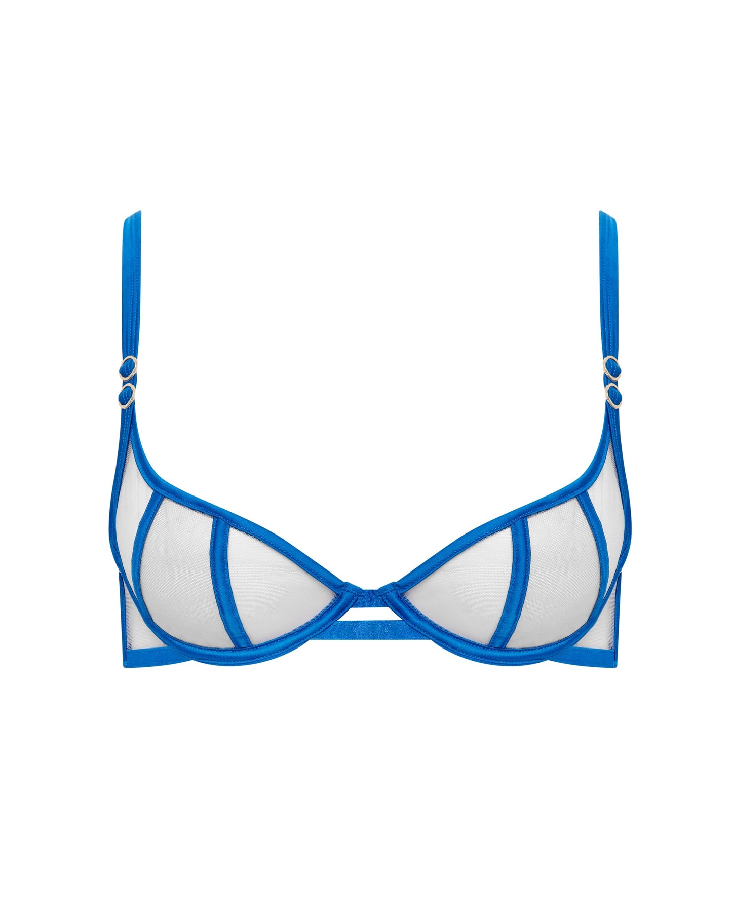 Etta Wired Bra Egyptian Blue/Sheer