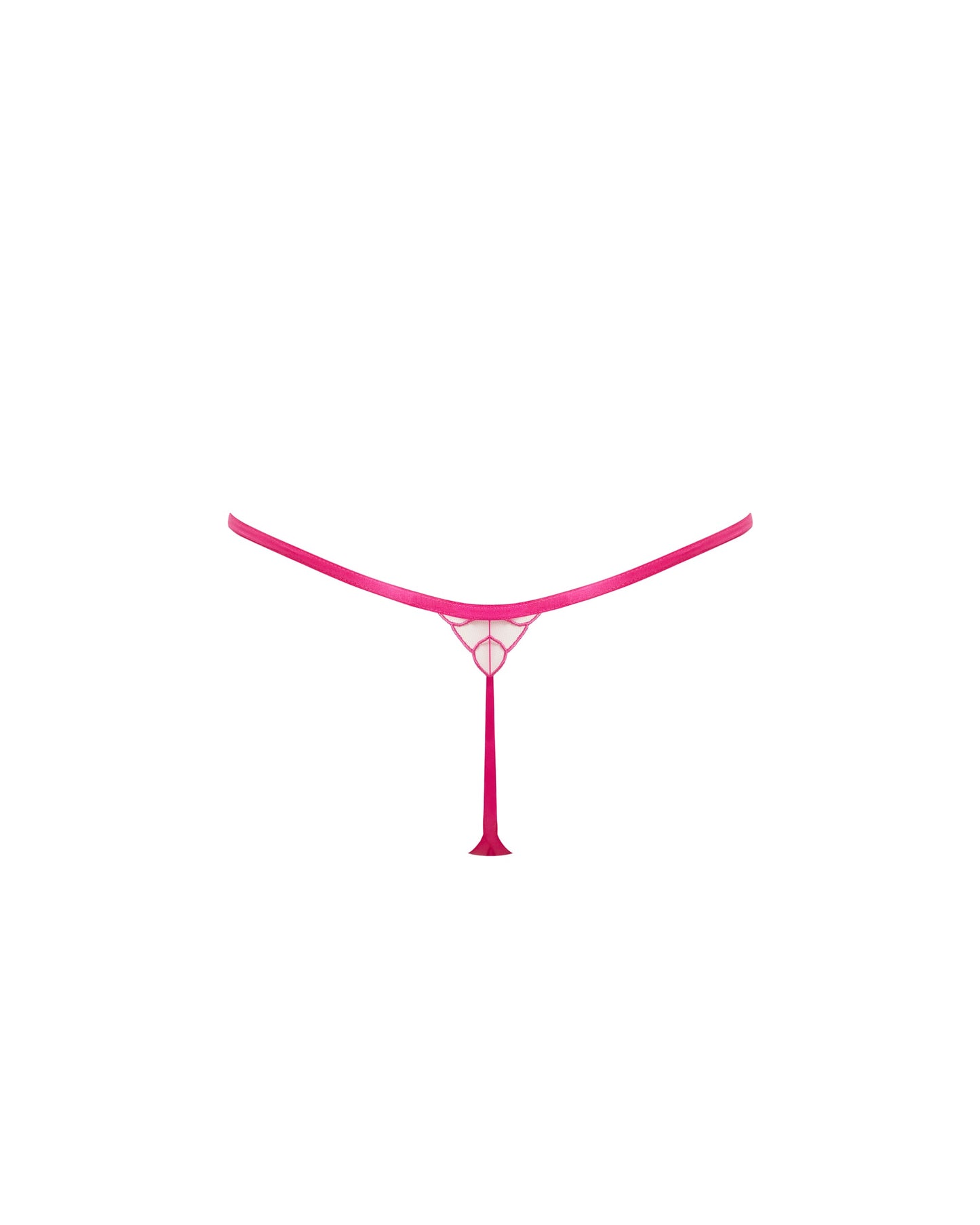 Imogen Thong Fuchsia Pink/Sheer