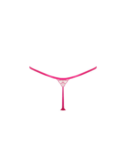 Imogen Thong Fuchsia Pink/Sheer