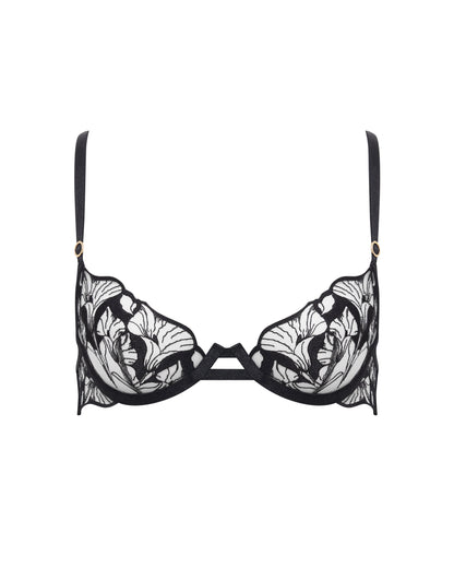 Kalmia ECO Wired Bra Black/Sheer