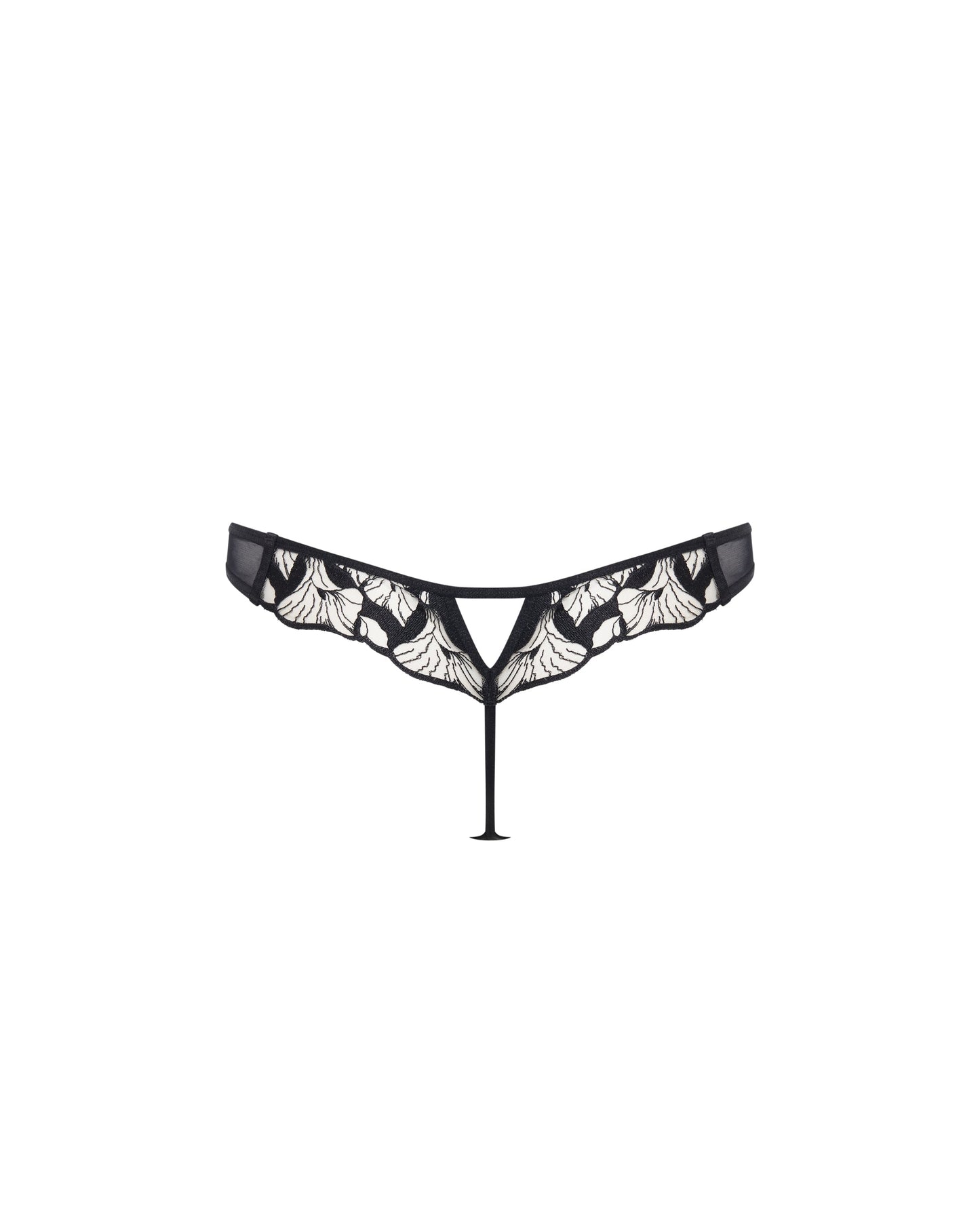 Kalmia ECO Thong Black/Sheer