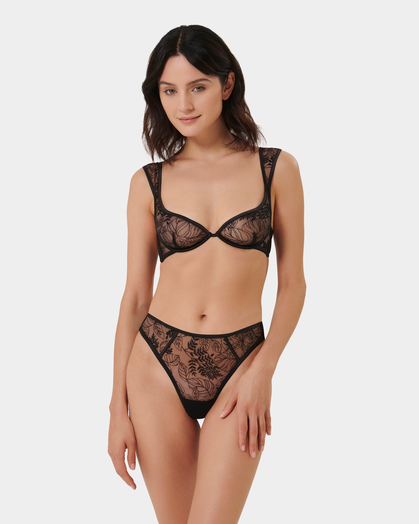 Seraphim Wired Bra Black