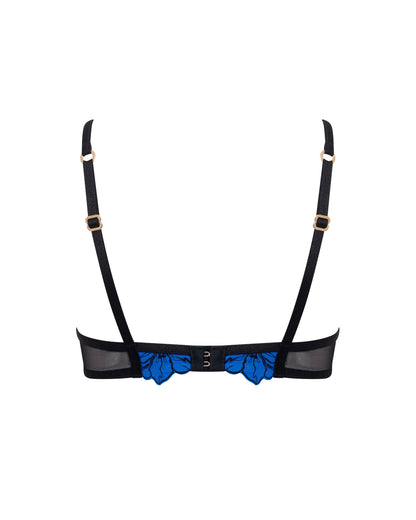 Sorento Wired Bra Black/Egyptian Blue