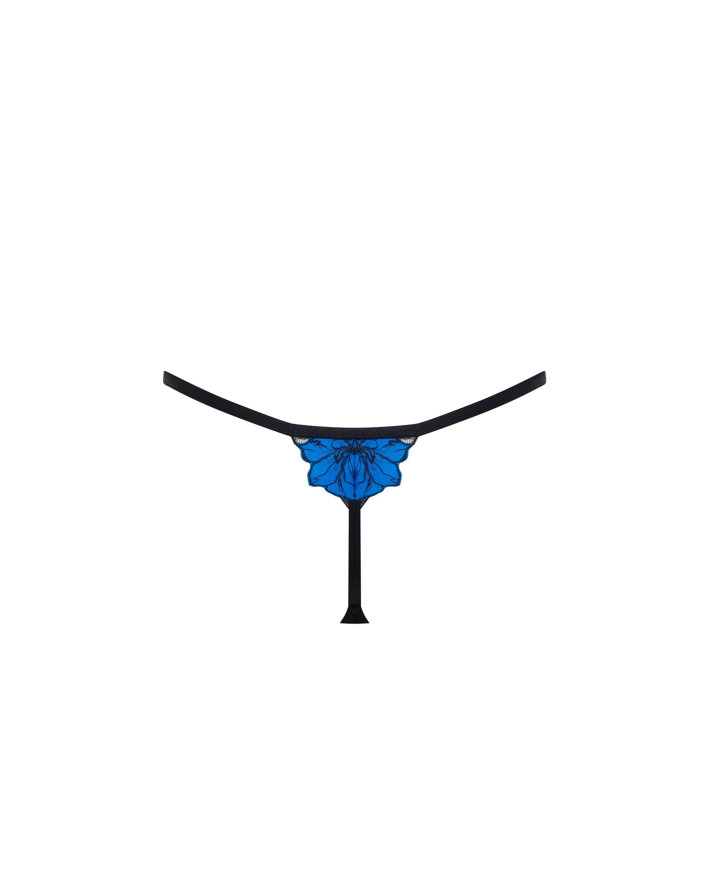 Sorento Thong Black/Egyptian Blue