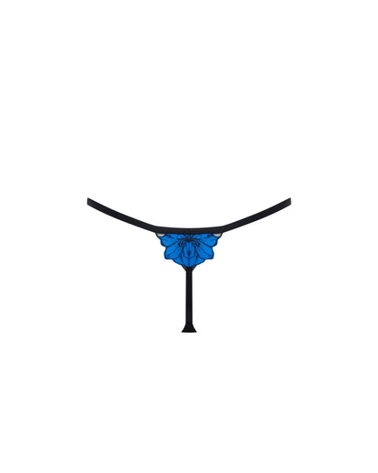 Sorento Thong Black/Egyptian Blue