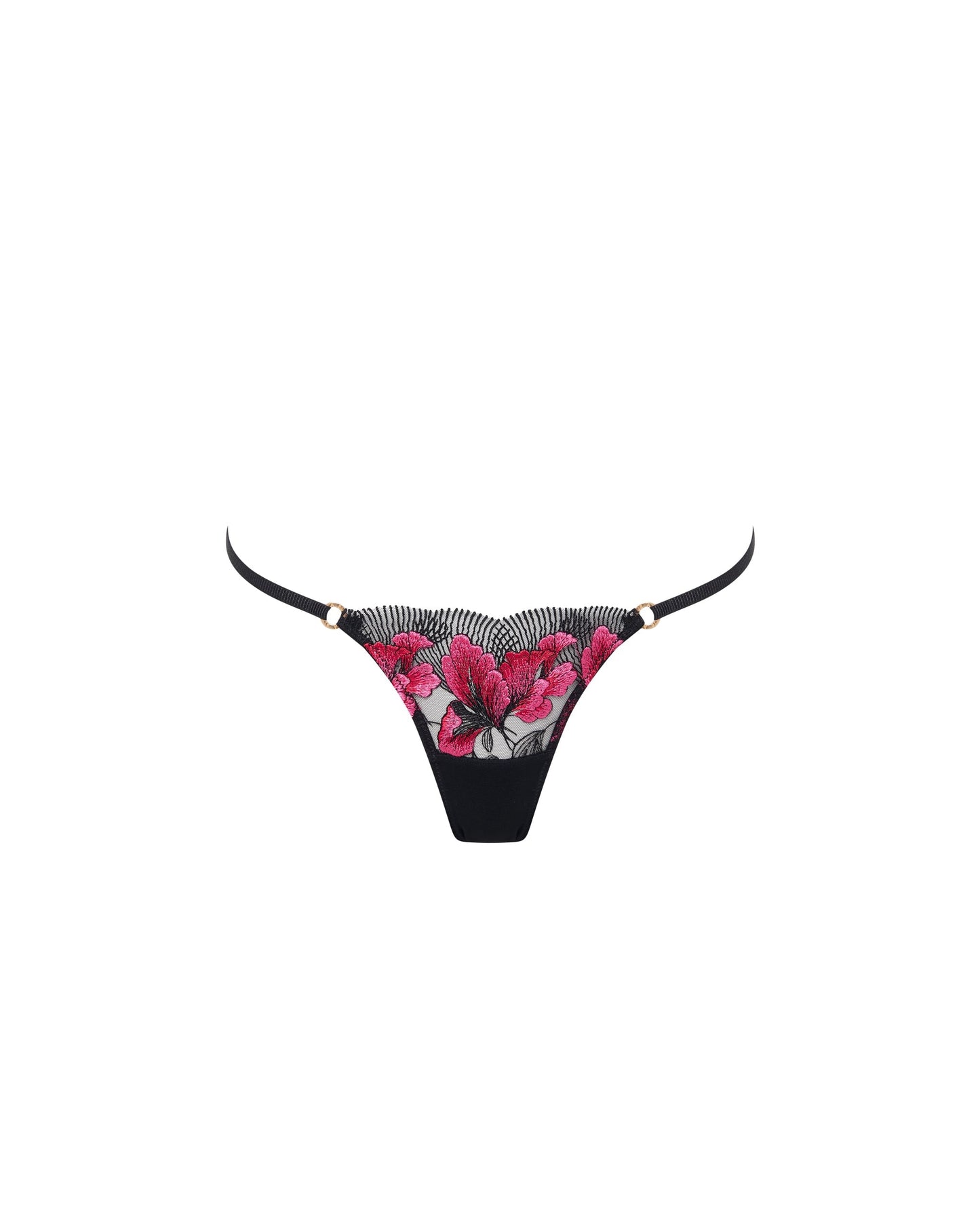 Vivienne Panty Fuchsia Pink/Red/Black