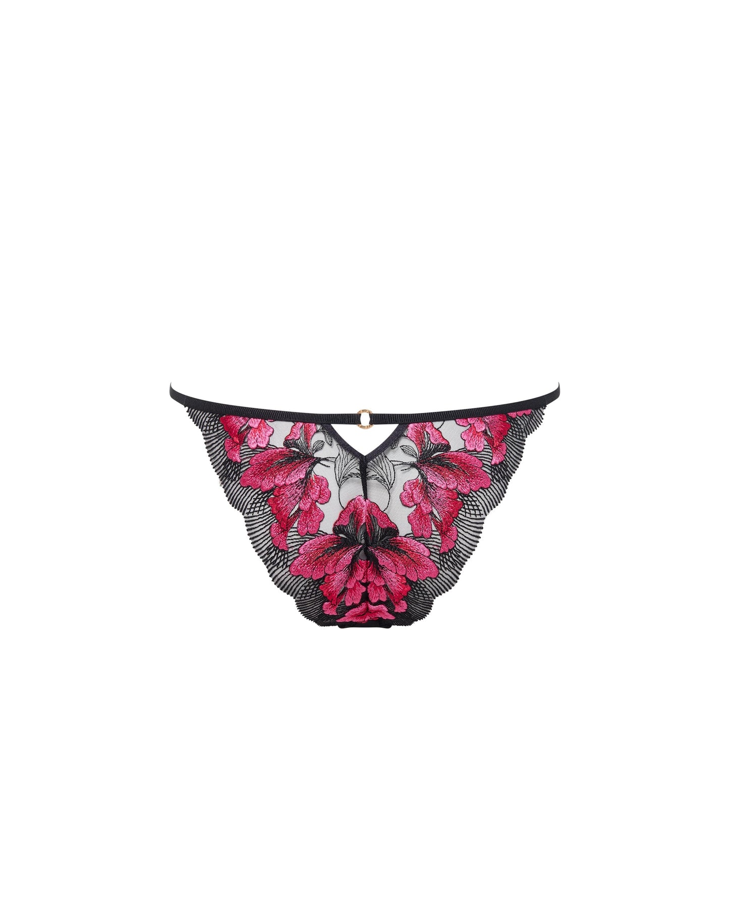 Vivienne Panty Fuchsia Pink/Red/Black