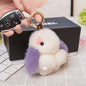 Cute Mini Real Rabbit Fur Bunny Charm