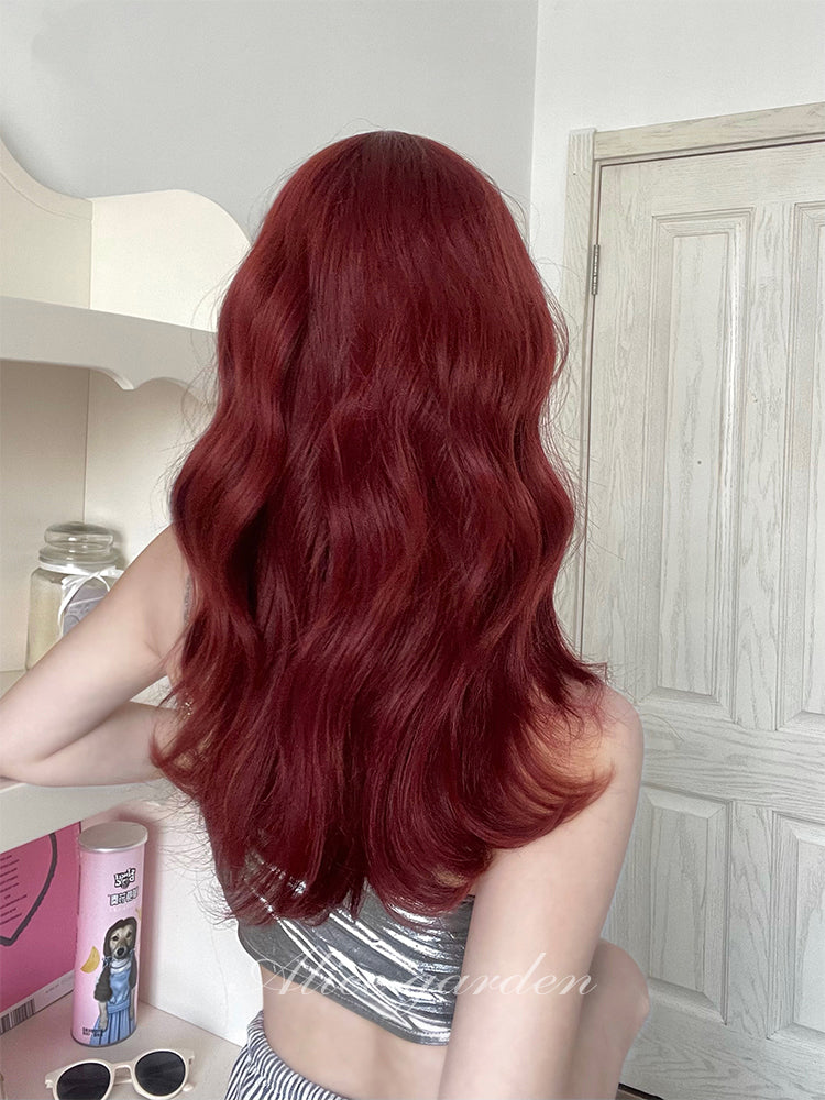 Free Shipping For Hivava Natural Red Mermaid Lolita Wig