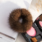 Korean Mink Fur Hair Ties & Headbands