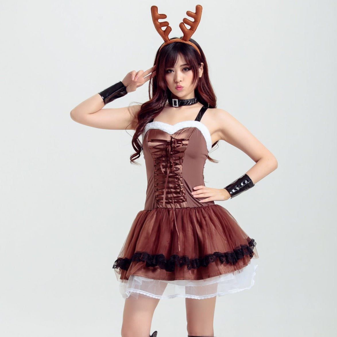 Sexy Christmas Elk Party Costume