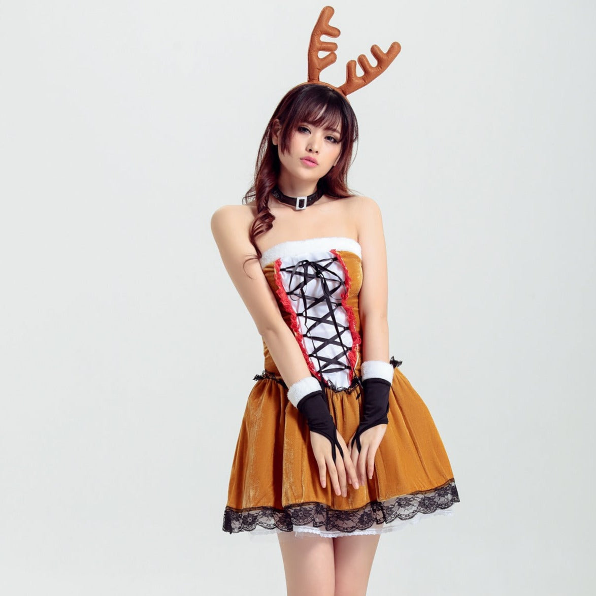 Sexy Cosplay Darling Deer Christmas Party Costume