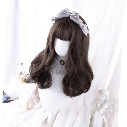 Free Shipping For Hivava Daily Brown Roll Big Wave Wig