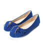 Creative Bowknot Suede Comfortable Flat Shoes Sneaker