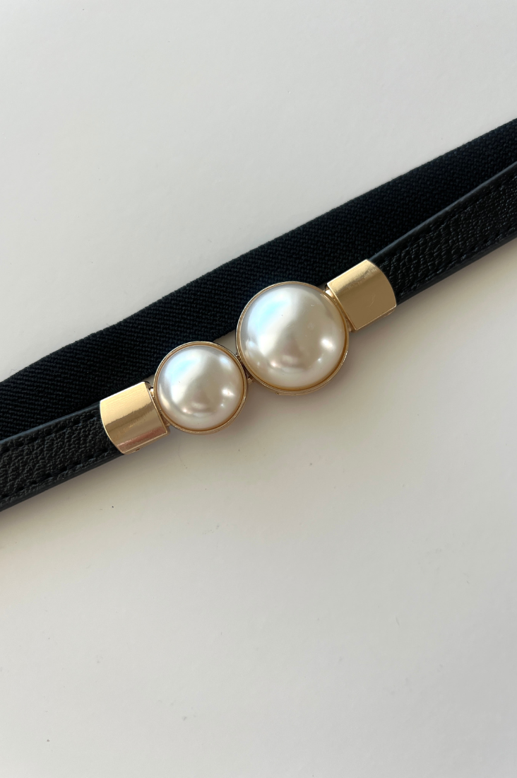 Free Shipping For Pearl Elastic Belt