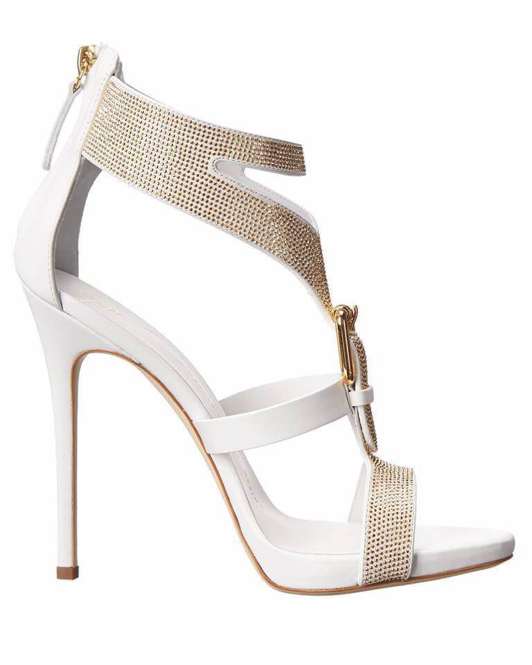 Diamond Suede Open-toe Zipper Stiletto High Heels Party Sandals