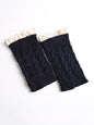 Original Creation Keep Warm Hollow Jacquard Leg Warmers Accessories-Homeunderwear