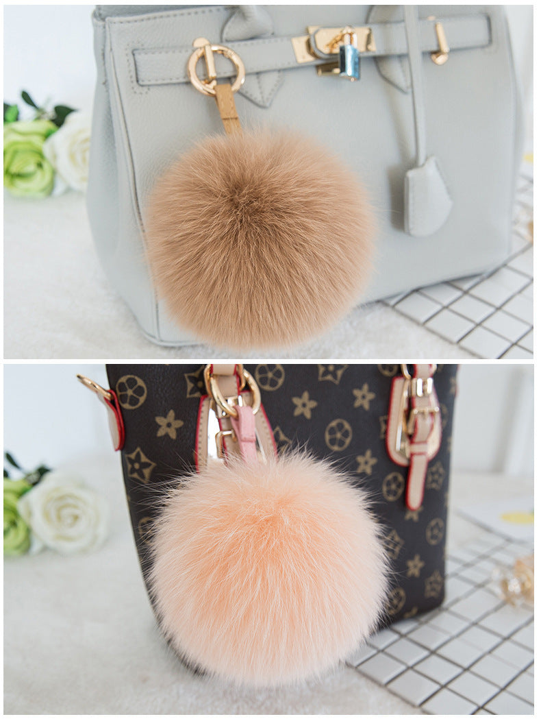 Wholesale Fox Fur Pom Poms for Accessories