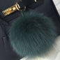 Wholesale Fox Fur Pom Pom Keychains