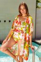 Free Shipping For Blooming Floral Print Cover-Up