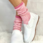 MARLED cotton short boot socks - pink