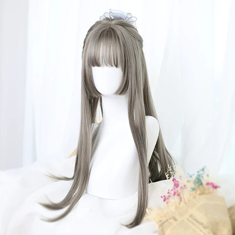 Free Shipping For Hivava Sweet Hime Cut Long Wig