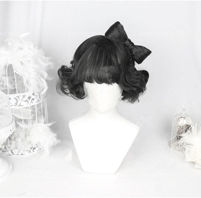 Free Shipping For Hivava Edo Atomic Curly Short Wig