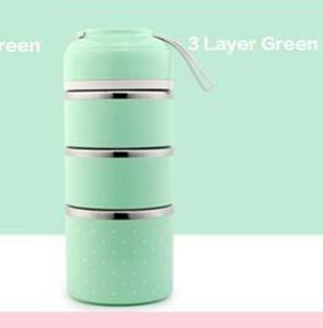 Free Shipping ForCute Japanese Thermal Lunch Box Leak-Proof Stainless Steel Bento Box Kids Portable Picnic School Food Container Drop Shipping