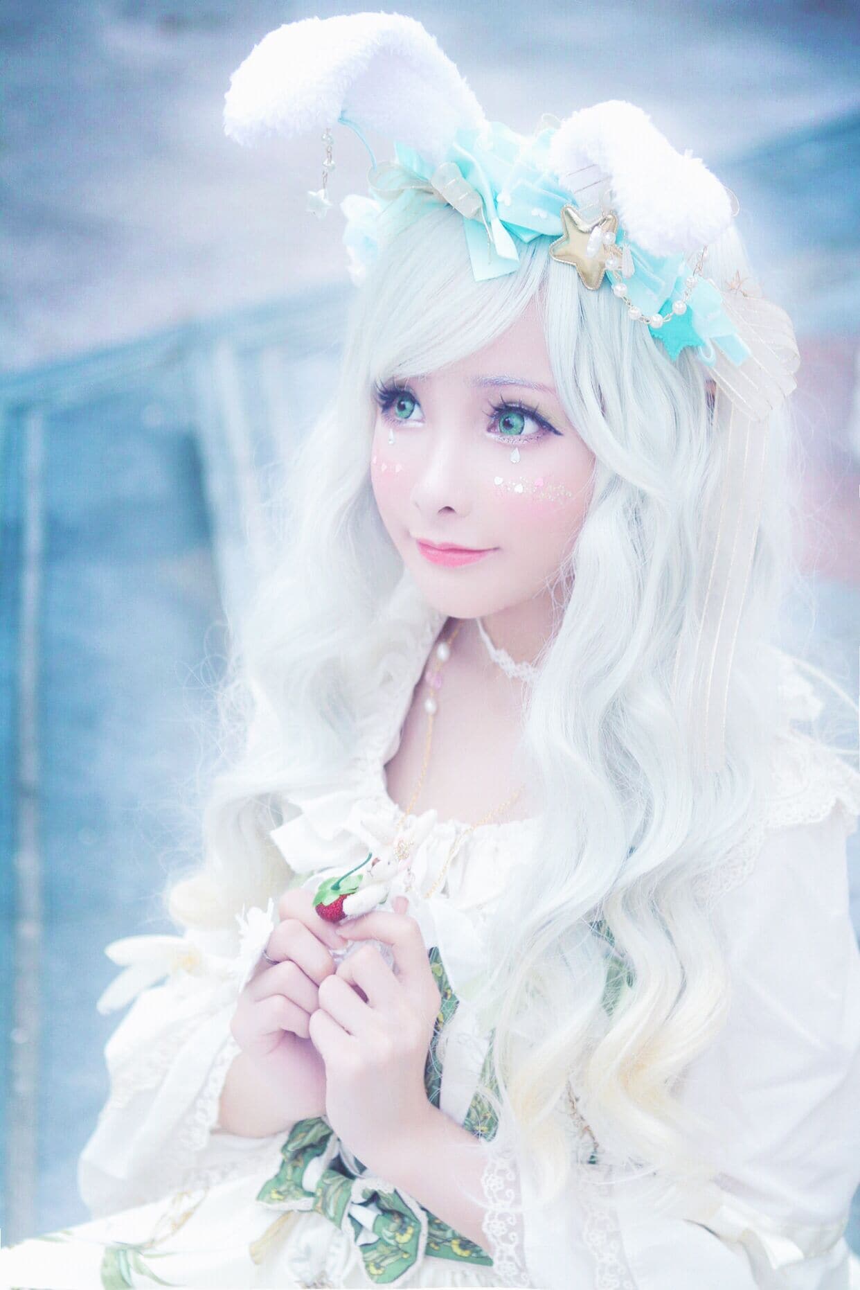 Free Shipping For Hivava Lolita Harajuku Long Curl Wig