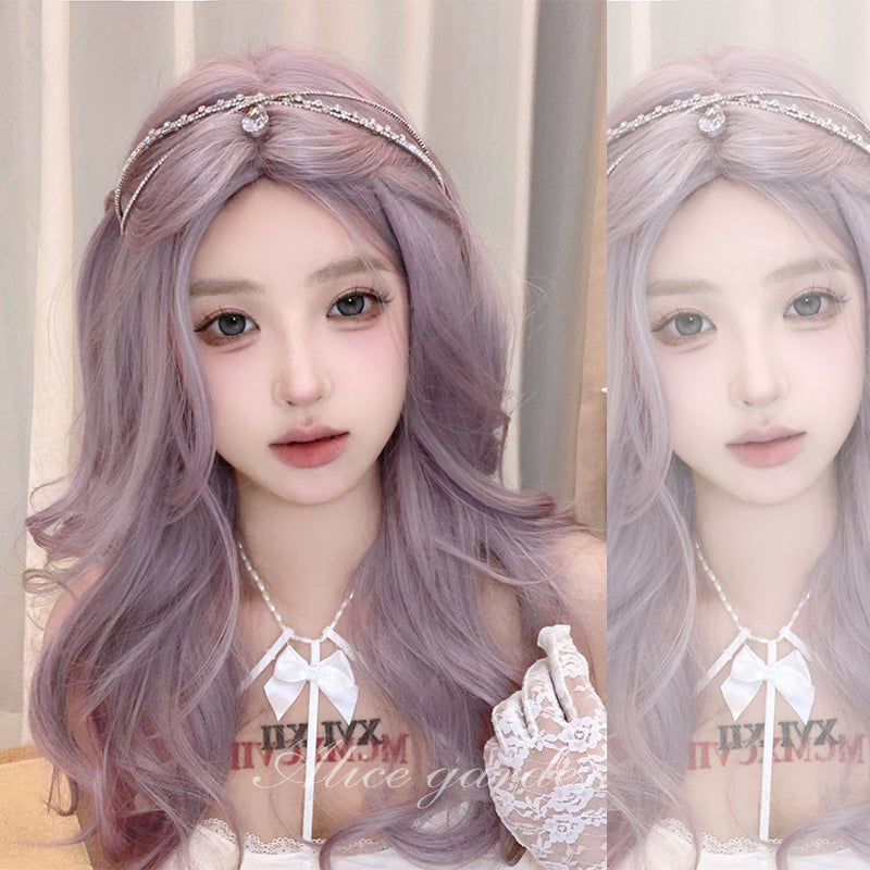 Free Shipping For Hivava Casual Series Taro Curly Long Wig