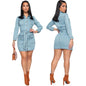 Fashion Denim Slim Dress