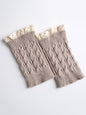 Original Creation Keep Warm Hollow Jacquard Leg Warmers Accessories-Homeunderwear